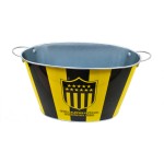 Custom ice bucket for packing beer or coke