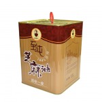 sesame oil tin barrel in large size made in China