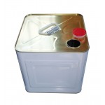 square all-purpose adhesive package tin pail