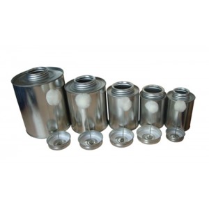 CPVC Solvent Chemical Tin Can with Brush 