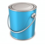 1 Gallon Paint Tin Can, 1 Gallon Chemical Tin, Round Metal Tin 